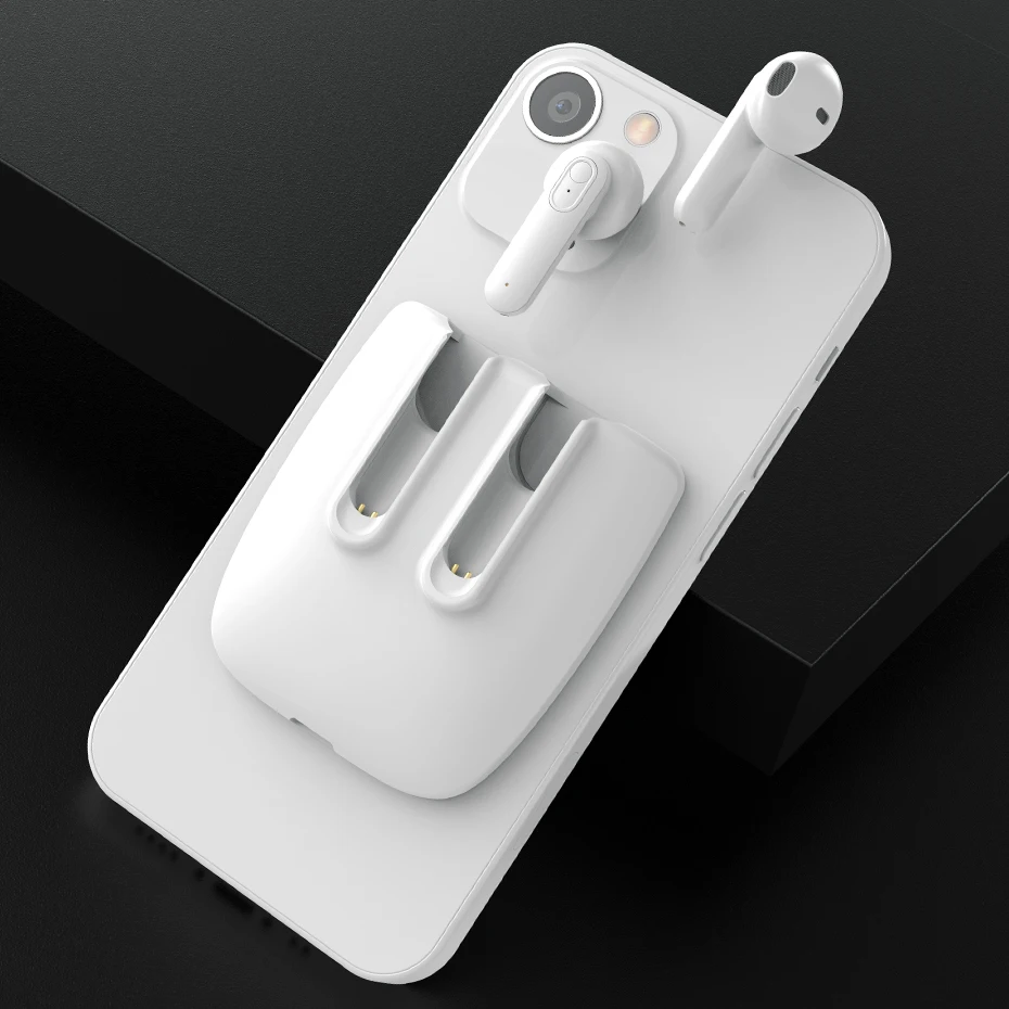 Auriculares inalámbricos TWS con Bluetooth 5,1, cascos a prueba de agua HD estéreo con Control táctil, compatible con carga inalámbrica Qi con micrófono