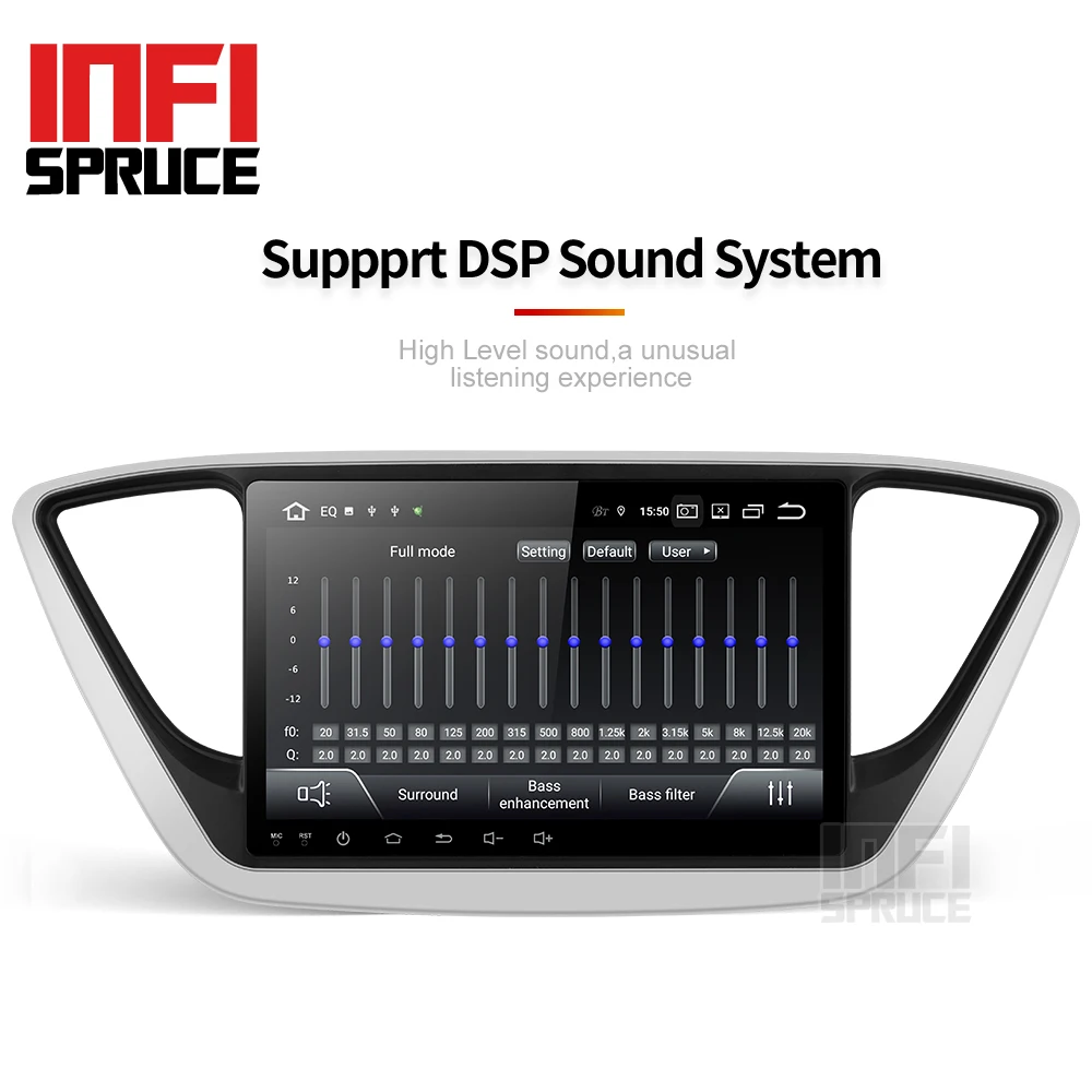 32G PX30 infispruce автомобильный DVD gps для hyundai Verna Solaris " Android 9,0 автомобильный ПК головное устройство 1024*600 Автомобильная Радио Навигация