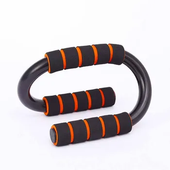 

S Shape Push Up Bars Stand Handle Exercise Training Pushup Chest Arms Tools
