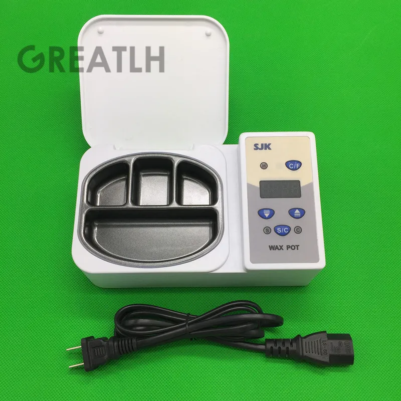  Dental LED Display 4-Well Wax Heater Dipping Pot Portable Analog Heater Dental Lab Equipment dental