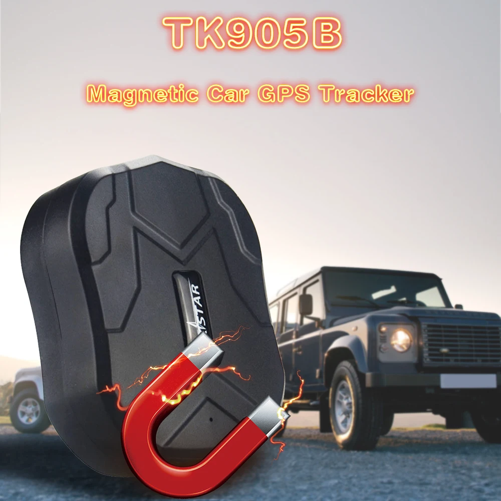 Высокая точность TK905B смарт-автомобиль gps трекер 10000 мач батарея долгое время ожидания бесплатное приложение отслеживания мощный магнитный геофенс