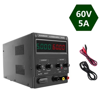 

Professional Digital Lab Bench Power Source Regulable 60V 5A 30V 10A Adjustable DC Switching Laboratory Power Supply 110V 220V