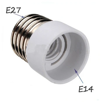 

Jiguoor E27 to E14 Lamp Holder Converters Fitting Light Lamp Bulb Adapter Converter