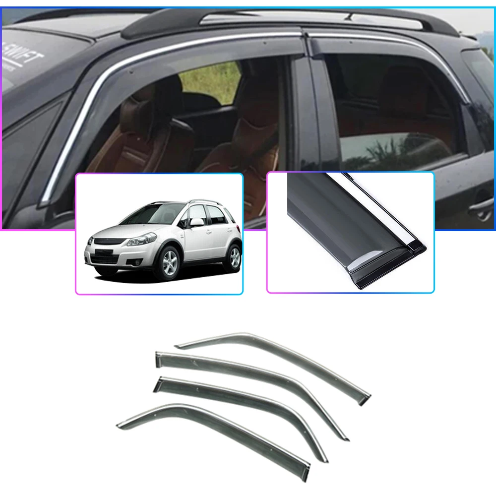 For Suzuki Sx4 Hatchback 2006 2007 2008 2009 2010-2019 Smoke Car Window ...