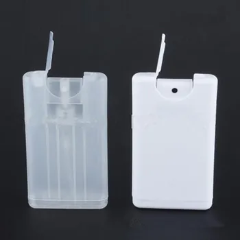 

2pcs/lot 20ml Plastic Spray Perfume Box Card Moisturizing Perfume Spray Bottle Perfume Refillable Perfume Spray Bottle