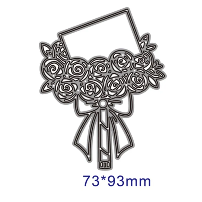 

metal cutting dies cut die mold Love roses decoration Scrapbook paper craft knife mould blade punch stencils dies