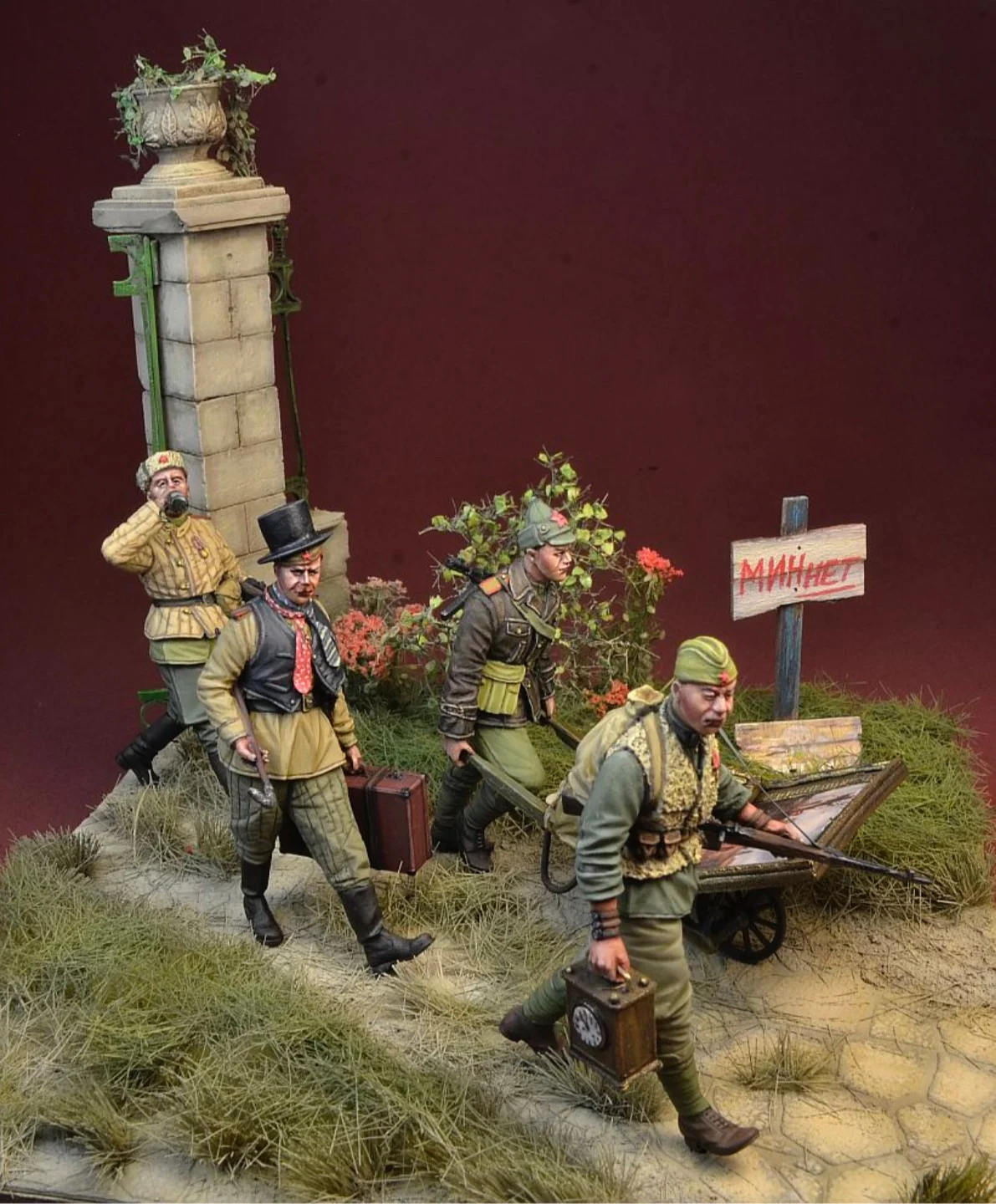 1/16 Figurine en résine Soldat modèle WWII Allemand réservoir Officier Buste résine Miniature