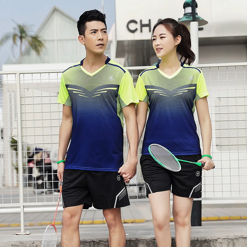 New Badminton Sets Men   Sport Tennis Clothes  Table Tennis Clothes Quick Dry Sportswear Fitness Tra