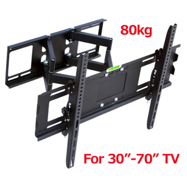 Base de pared de brazo con movimiento para TV