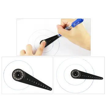

Multifunction Drawing Ruler Portable Mini Compass And Protractor Combo Rotate Effective Design Tools Household Tool Kit