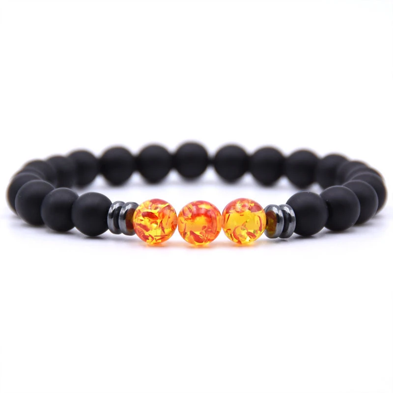 

2019 Newst 7 Chakra Bracelet Men Black Lava Healing Balance Beads Reiki Buddha Prayer Natural Stone Yoga Bracelet For Women bracelet gifts