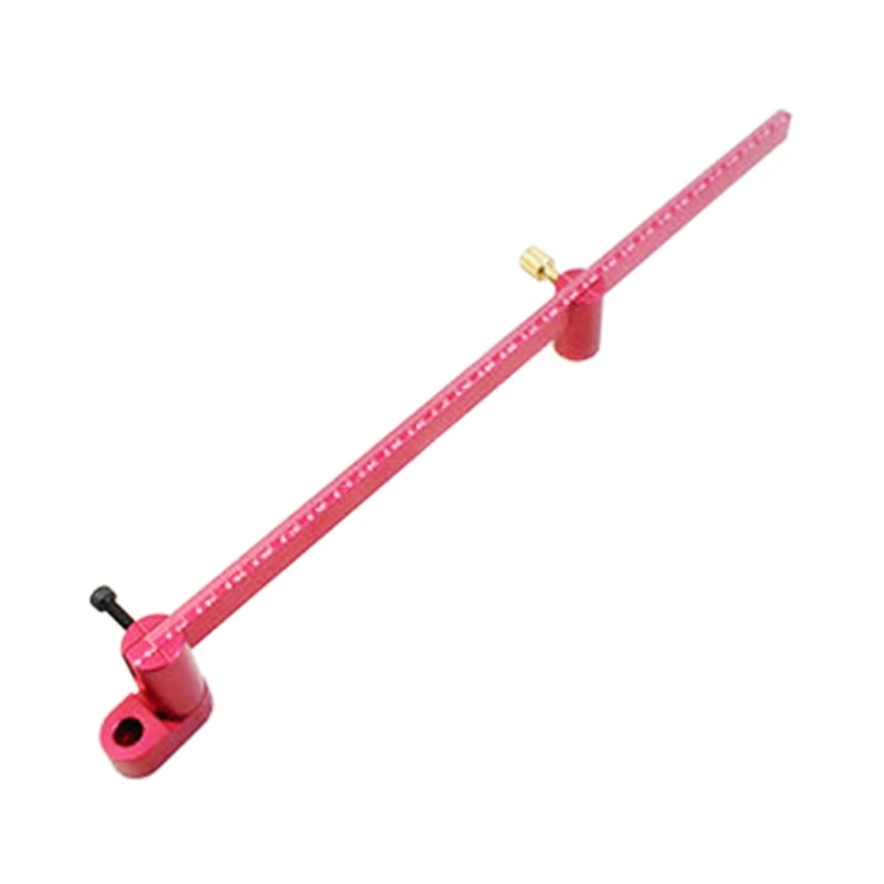 

360° Round Woodworking Scribe Center Finder Ruler Scribing Circle Ruler Compass for Woodturners Bowls Lathe Work Combined Hand T