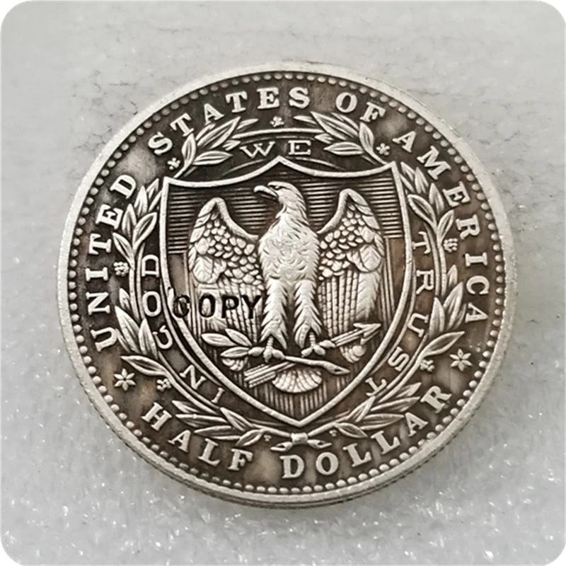 США 1877 50C Morgan половина доллара, Judd-1504, Pollock-1658 копия