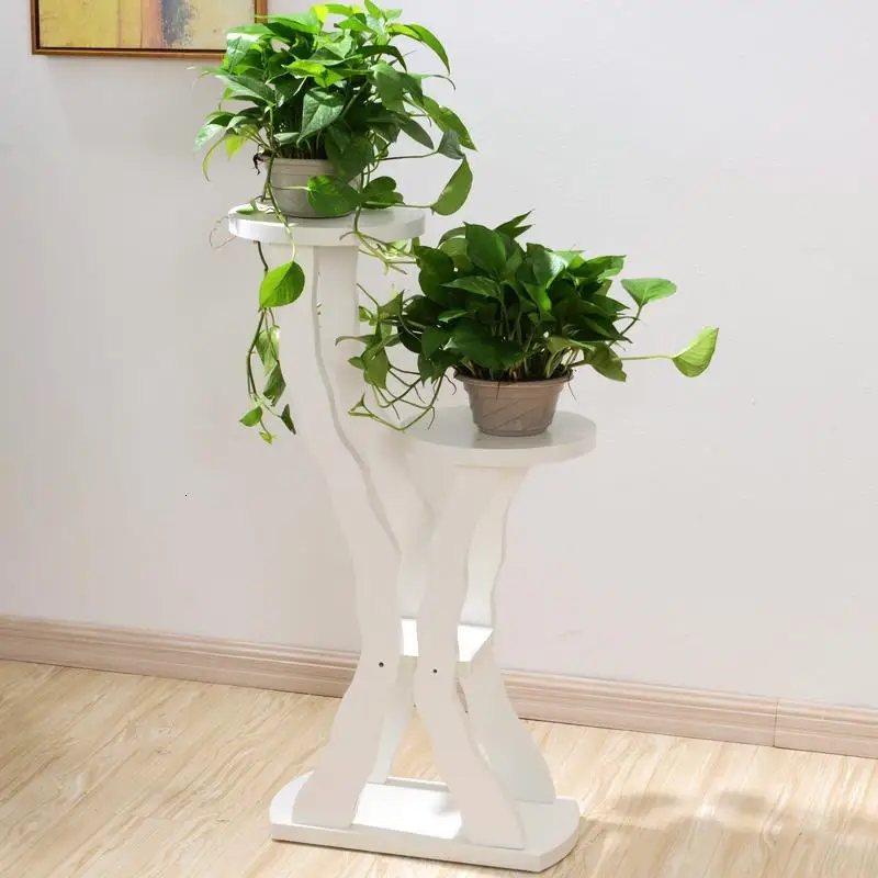 Садовые деревянные полки для Estante Para Plantas Etagere Plante Rak Bunga полки Stojak Na Kwiaty стойки открытый цветок завод Стенд - Цвет: MODEL H