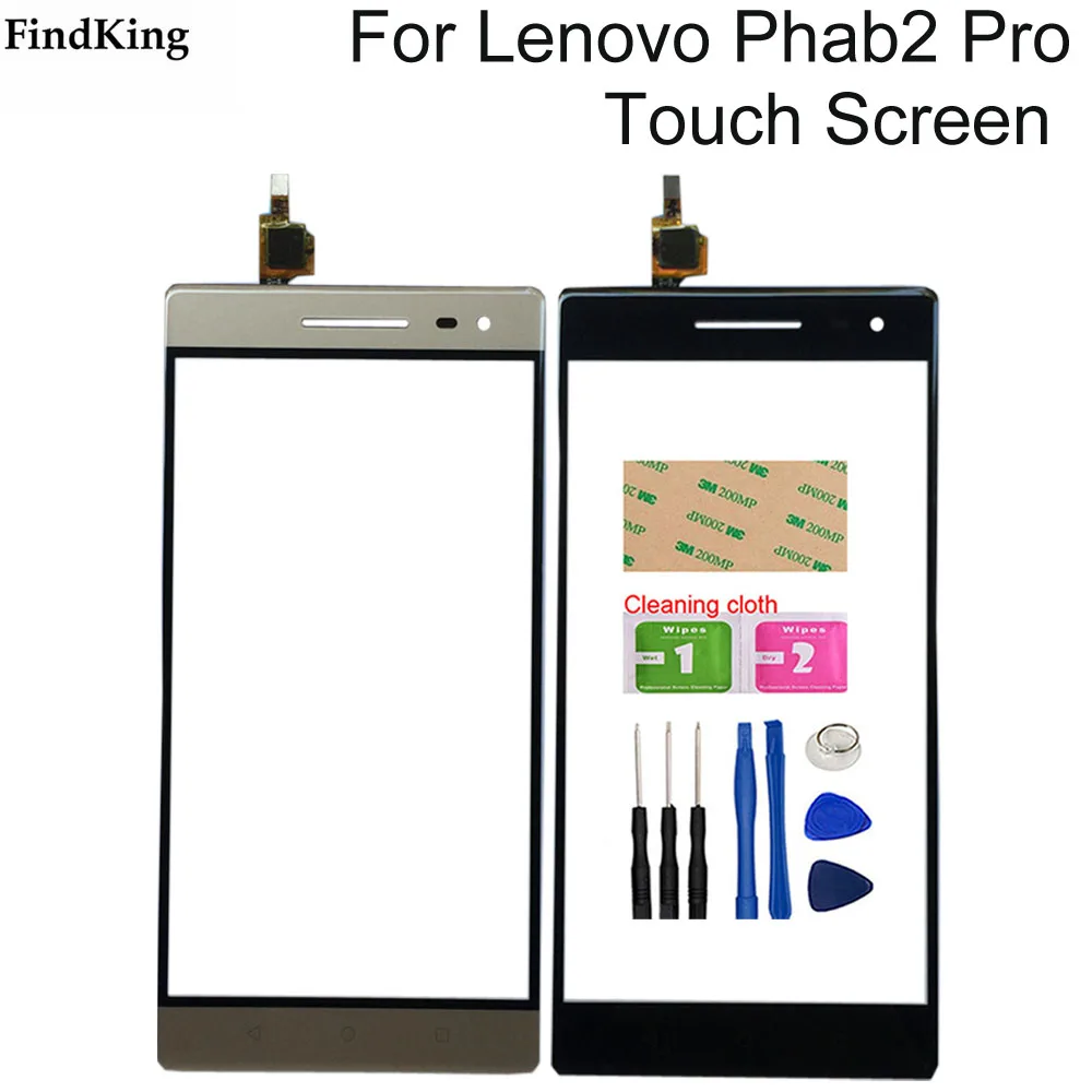 Сенсорный экран для Lenovo Phab 2 фаб2 Pro сенсорный переднее стекло дигитайзер сенсор