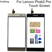Touch Screen For Lenovo Phab 2 Phab2 Pro Touch Screen Front Glass Digitizer Sensor Repair Phone Tools Adhesive