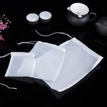 

filter bag 80/120/200Mesh Bucket juice tea beer brewing wine filter bag Food Filtration Home Wine Beer Making Bar Tool S/M/L