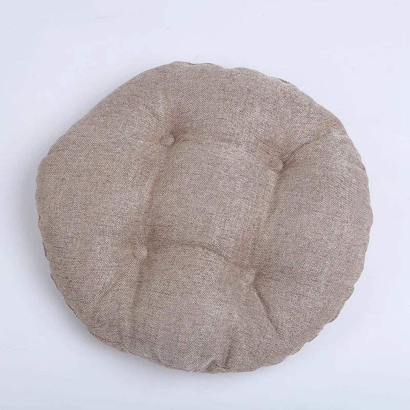 Новая подушка для стула, круглая подушка для пола, портативная Удобная Coussin дышащая подушка для сиденья, прочная Современная Подушка для домашнего декора