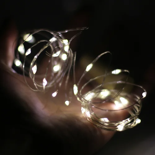 중성 흰색 LED 코르크 모양 구리 와이어 스트링, 유리 공예 크리스마스 파티 장식용 요정 라이트 와인 병, 1M, 2M, 3M, 10, 20, 30 4