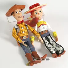 История разговора с шерифом Вуди/ковбойшей Джесси фигурка куклы говорящие игрушки Детский подарок на день рождения