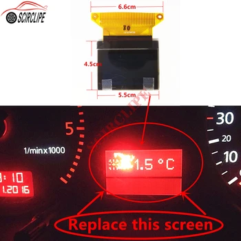 

34 Pin Dashboard Panel Display instrument cluster display LCD screen for Audi A3/A4/A6 VW Passat/Golf 4 Seat Skoda VDO only