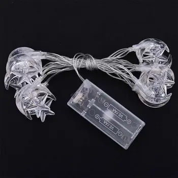 

Fairy String Light Battery 10LED Eid Mubarak Outdoor Festival Yard Fairy String Fairy Light Landscape Lamp Wedding Xmas Decor
