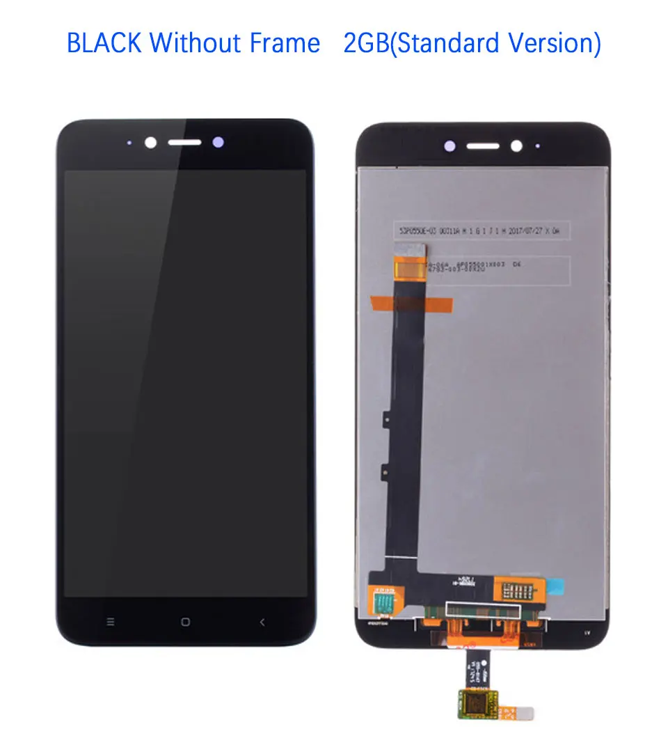 Замена экрана для Xiaomi Redmi Примечание 5A Prime lcd дисплей и кодирующий преобразователь сенсорного экрана в сборе Набор для Redmi Note5A Y1/Y1 Lite