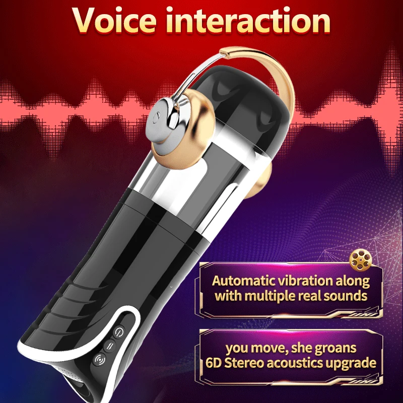 Automatic Male Masturbator For Men Electric Telescopic Masturbation Cup Real Vagina Pussy Adult Sex Toys For Men Masturbation 5