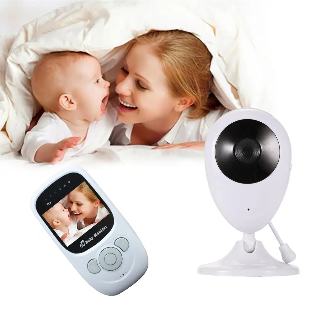 

2.4G Wireless Baby Monitor Temperature Monitor Baby Care Security 2.0 Inch LCD Screen Camera Video 2 Way Talk Night Vision