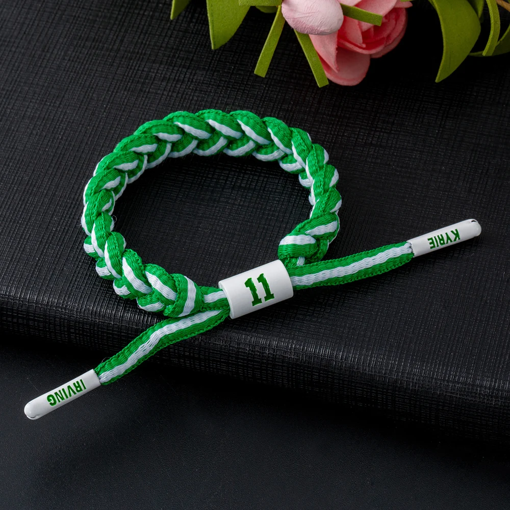 Charm Bracelet For Friendship Basketball Team James Kobe Rope Bracelet Adjustable Bangles Women Man Lucky Wish Jewelry