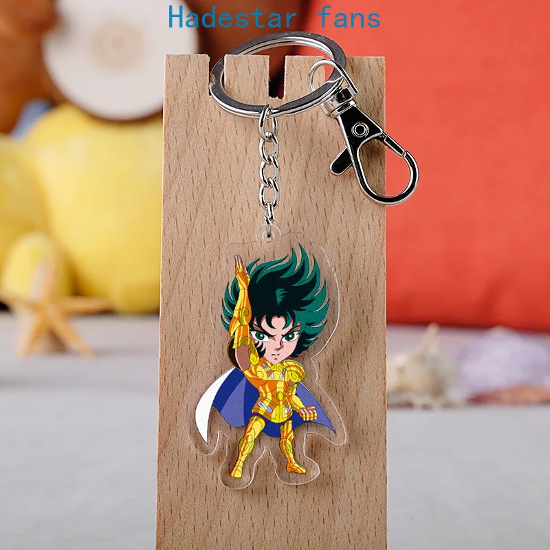 10 шт./лот аниме Saint Seiya акриловый брелок игрушка фигурка Альдебаран маска для
