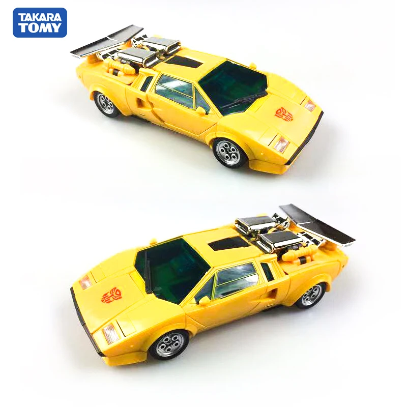 TAKARA TOMY трансформация Автоцистерна металлическая часть 18 см Sunstreaker Фигурка Игрушки Робот-трансформер подарки для детей