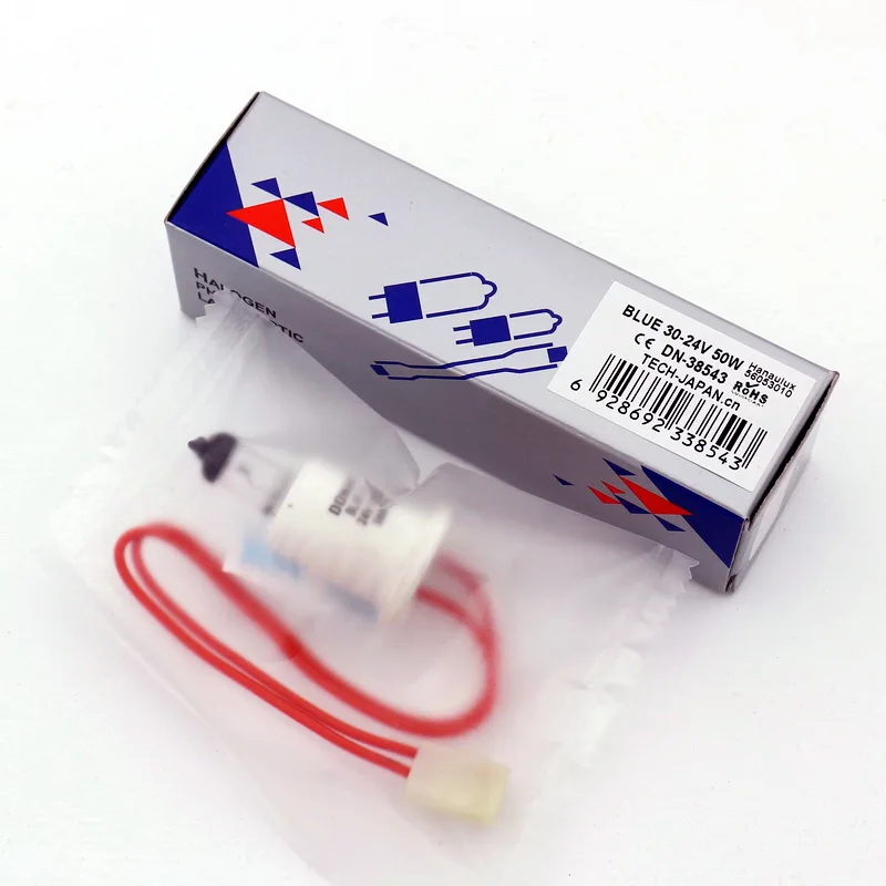 DN 38543 Blue 30 24V 50W 24V50W галогенная лампа 24v 50w Hanaulux 56053010 ДЛЯ операционного театра|halogen
