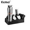 Kemei 11 In 1 Multifunctional Men's Grooming Kit Electric Clipper Hair Trimmer for Nose Ear Beard Razor LCD Display Powerful 1