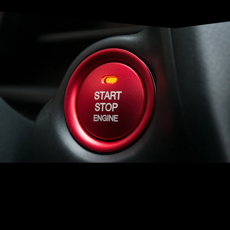 

For Mazda Cx4 Cx5 Angkesela Atez Engine Ignition Start Modification Decoration Special One-click Start Button Sticker