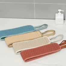 Ванна Полотенца тянуть обратно ремень Двусторонняя длинная полоса кожи тела очищающий, отшелушивающий LDO99