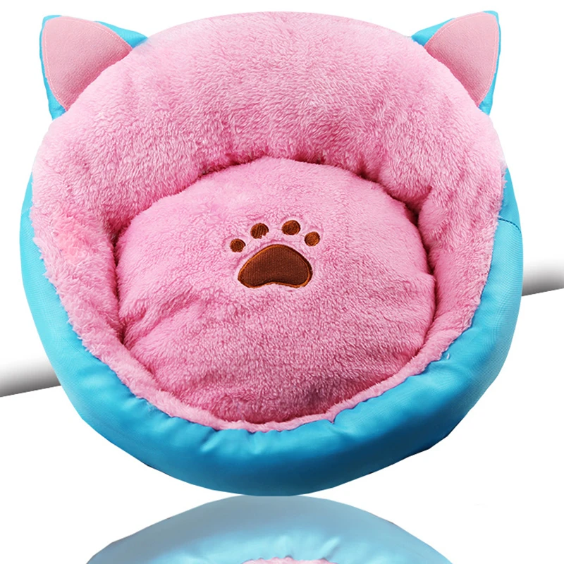 Pet Super Soft Dog Bed Washable Long Plush Dog Kennel Deep Sleep Dog House Velvet Mats Sofa For Dog Chihuahua Dog Basket Pet Bed