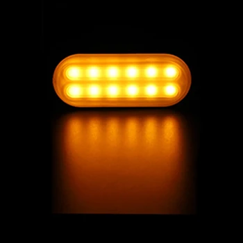

Splash-proof Fog Light 10PCS set 36W Yellow 12LED Car Truck Lamp Off-Road Safety