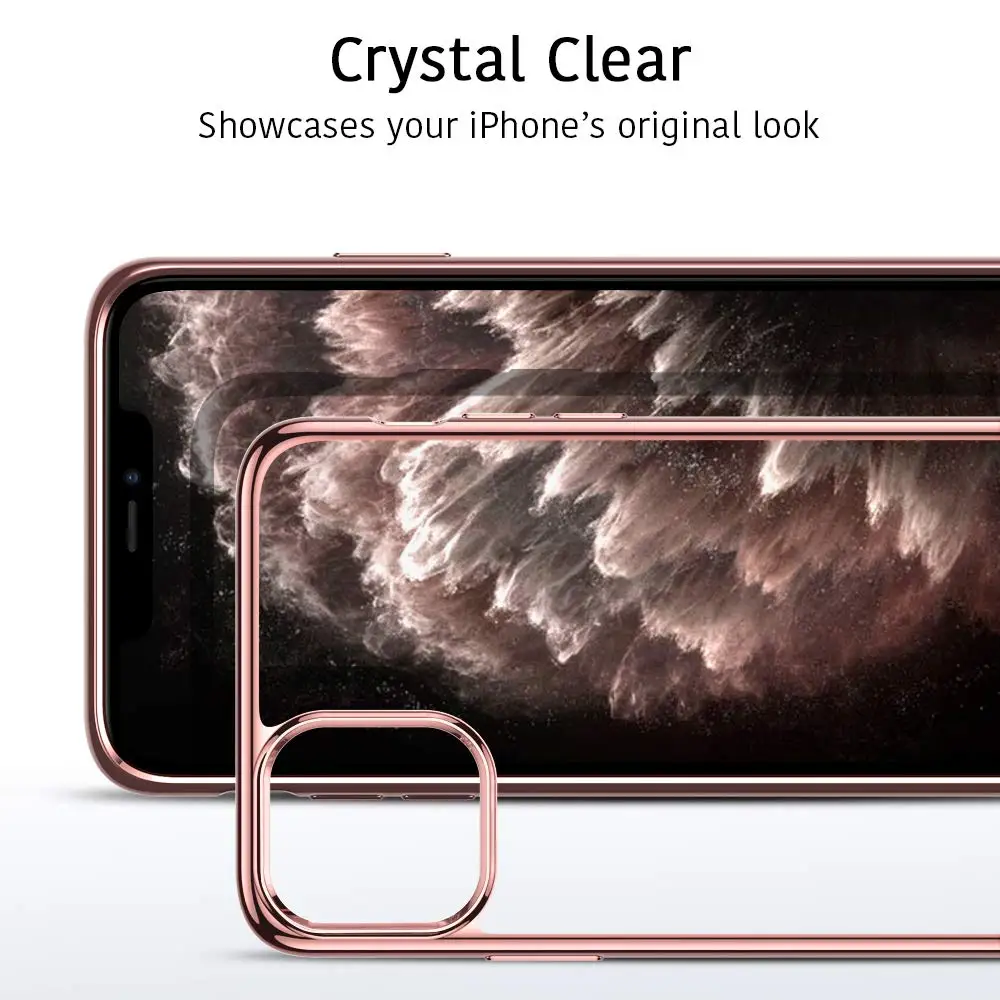 Роскошный чехол с покрытием для iPhone SE 2020 11 Pro Max XS MAX XR X 6 6S 7 8 Plus ультра тонкий