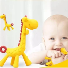 Cheap Baby Teether Cartoon Teething Nursing Silicone Baby teeth that fawn molar rod giraffe to bite the teether safty Cheap Baby Teether Cartoon Teething Nursing Silicone Baby teeth that fawn molar rod giraffe to bite the teether safty