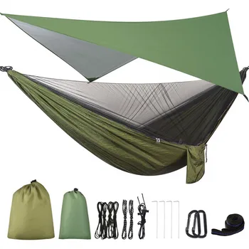 Camping Hammock with Mosquito Net & Canopy 1