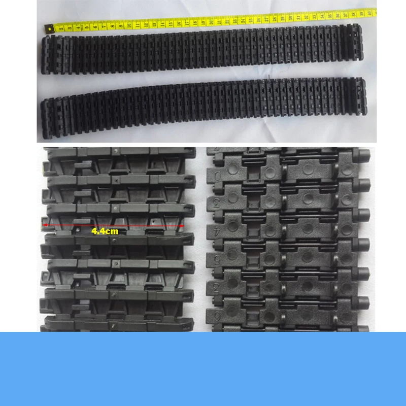 2Pcs TC-03 Plastic Track Caterpillar For Smart Robot Tank Car Chassis DIY