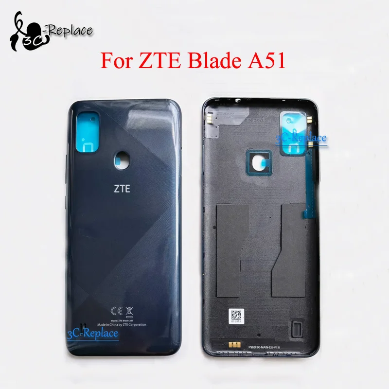 Новинка для ZTE Blade A51 задняя крышка батарейного отсека Крышка корпуса заднего