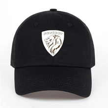 Пежо шляпы печати бейсболка мода унисекс регулируемые шляпы