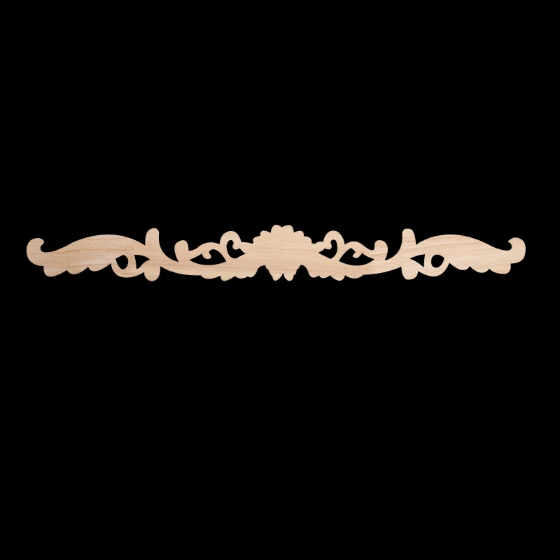 Wood Applique Wood Decal Door Carving Onlay Unpainted Decoration Floral Long Wooden Home Decoration Accessories Corner Hot Sale Wood Applique Wood Decal Door Carving Onlay Unpainted Decoration Floral Long Wooden Home Decoration Accessories Corner Hot Sale
