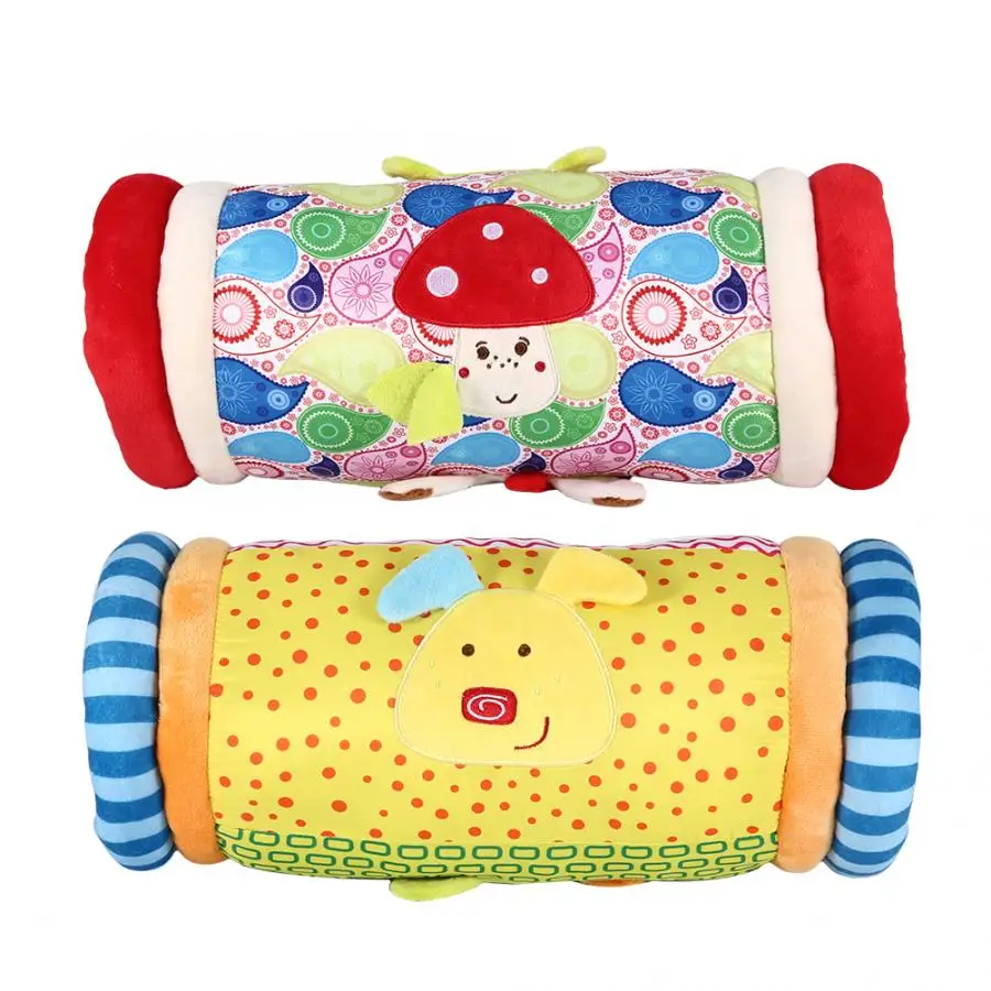 Multifunctional Baby Training Crawling Roller Toy Cotton Infant Crawling Auxiliary Roller Animal Ball Bebe Early Development Toy Baby Rattles Mobiles Aliexpress