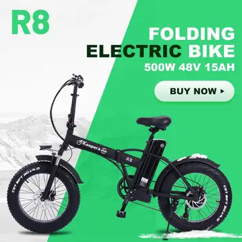 Bicicleta eléctrica de montaña de 500W, 48V, máximo 45 km/h, neumático ancho 4,0, para playa