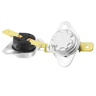 

2 Pcs KSD301 92 Celsius Temperature Switch Bimetal Disc Thermostat NC
