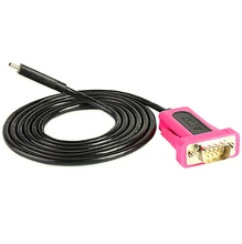 Tipo-c ao cabo de série adaptador de cabo ft232 chipset usb2.0 ao cabo conversor db9 rs232 para win10/8/7/mac. os