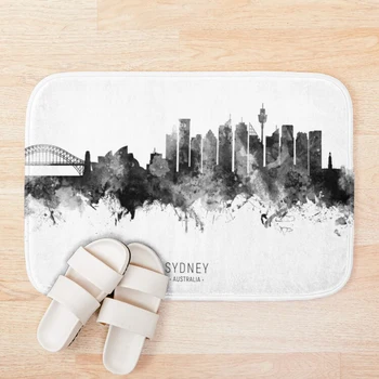 

Sydney Australia Skyline Bath Mat 3D Creative Dinosaur Non Slip Bath Mat For Bathroom Carpet Rug Absorbent tapis de bain